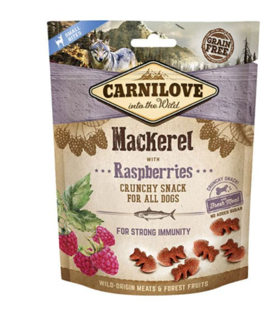 Carnilove Dog Snack Crocante de Cavala & Framboesas