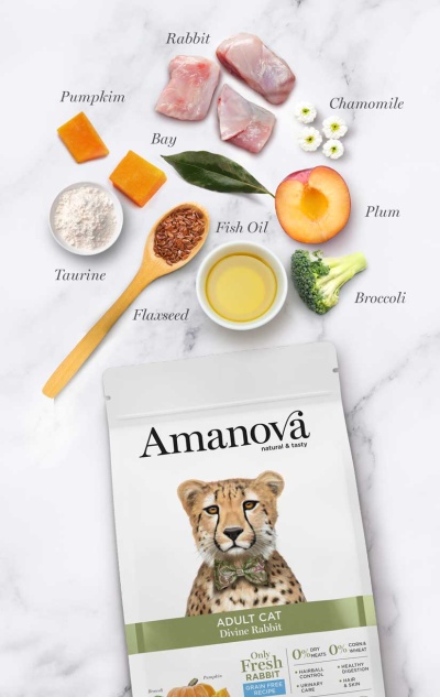 Amanova Adult Cat Divine Rabbit