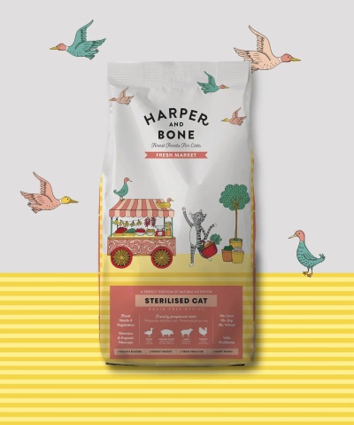 Harper and Bone Cat Sterilised Fresh Market