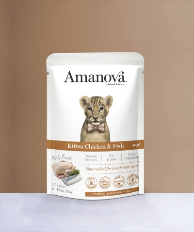 AMANOVA Kitten Chicken & Fish