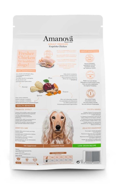 AMANOVA Adult Medium Exquisite Chicken