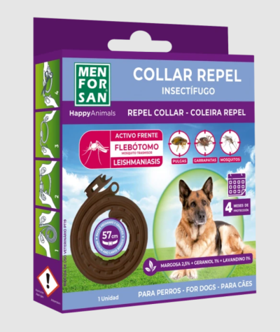Menforsan Coleira Repelente Cães Médios & Grandes (1 uni.)