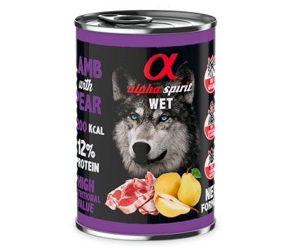 Alpha Spirit Cordeiro com Pêra (400g)