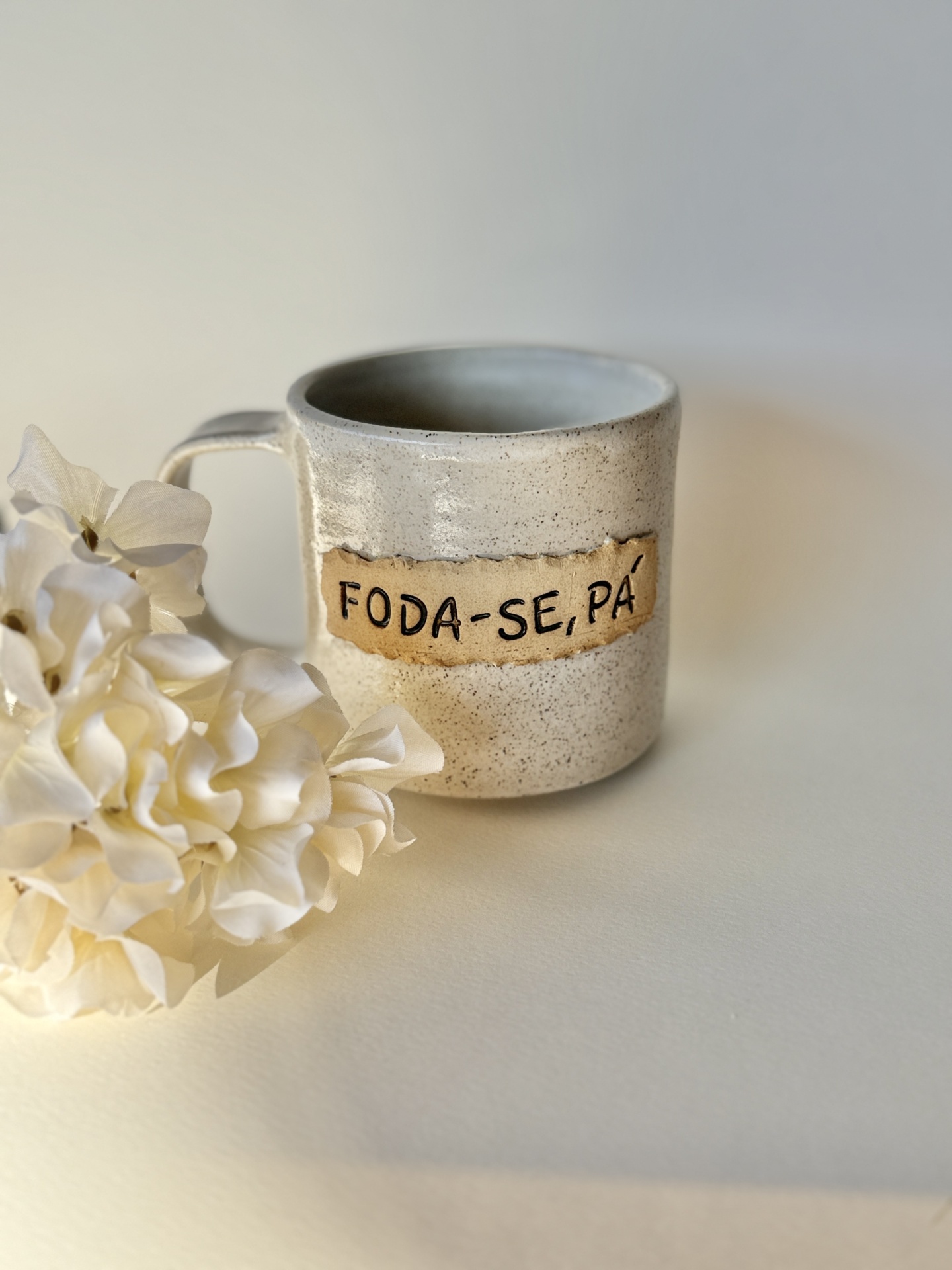 Caneca Foda-se, pá Branca Caneca Foda-se, pá Branca