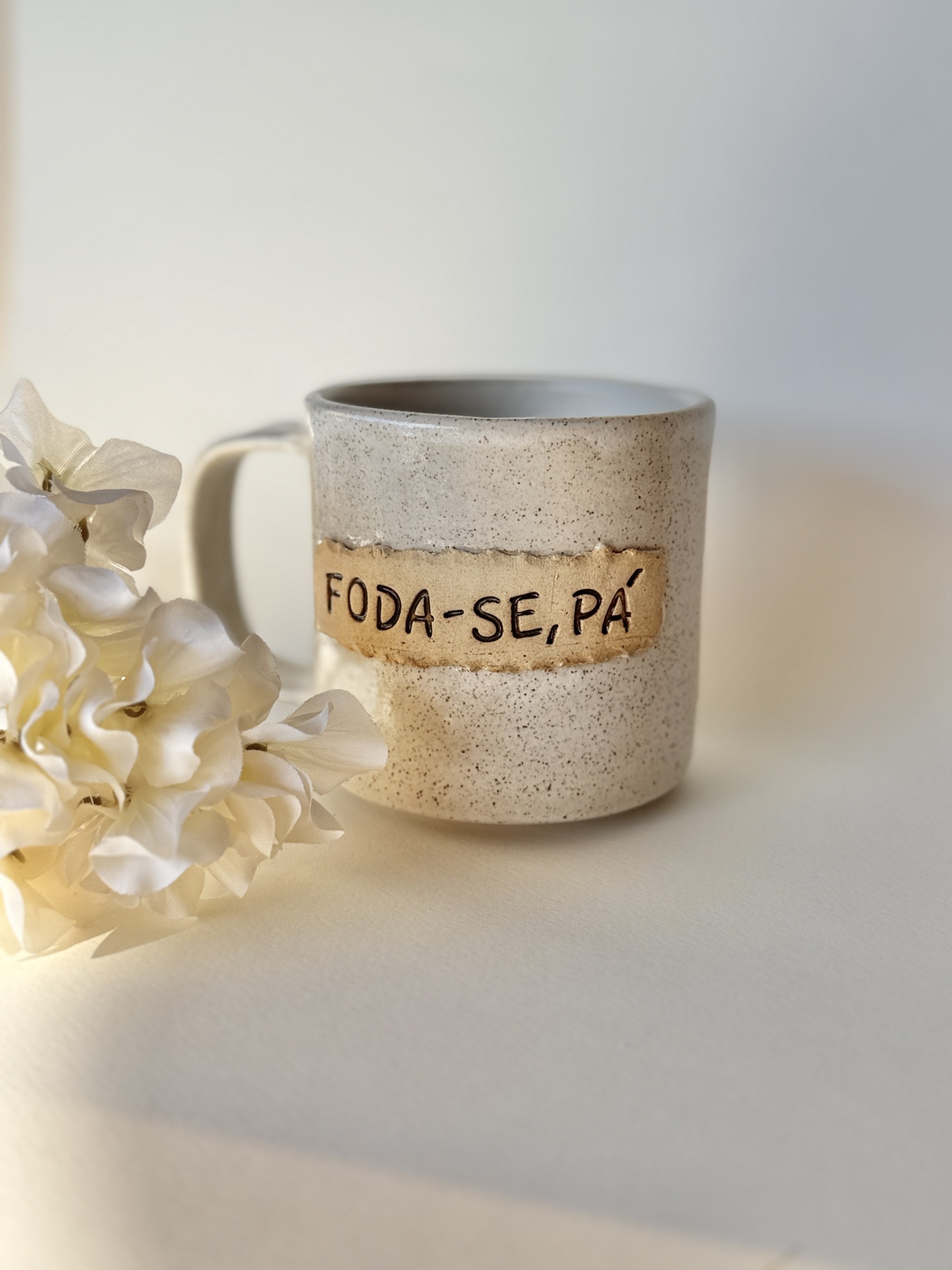 Caneca Foda-se, pá Branca Caneca Foda-se, pá Branca