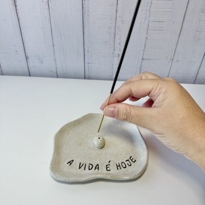 Incensário A Vida é Hoje