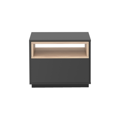 Mesa cabeceira 1 gaveta Malmo Lourini