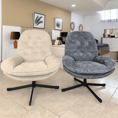 Cadeirão Abbey Bege