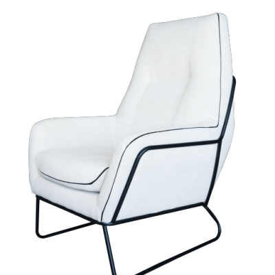 Cadeirão Catania pé metálico