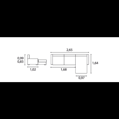 Sof&#x00E1;&#x20;Daytona&#x20;-&#x20;Chaise