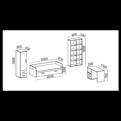Cama&#x20;de&#x20;Solteiro&#x20;Linha&#x20;Play&#x20;IV&#x20;-&#x20;Est&#x00FA;dio