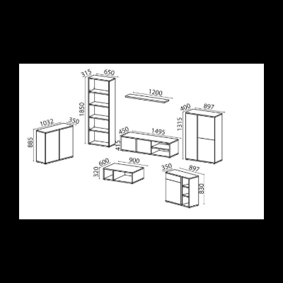Estante&#x20;Linha&#x20;Chiado&#x20;I