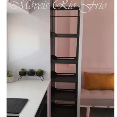 Cozinha&#x20;com&#x20;Ilha&#x20;Termolaminado