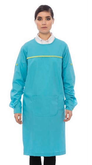 Bata Educadora Canvas 65% poliéster 35% algodão Bata Educadora Canvas 65% poliéster 35% algodão