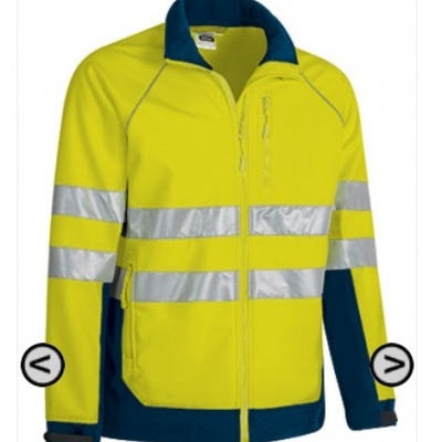 Casaco Softshell 85% poliester, 10% PU, 5% elastano 400 grs/m2
