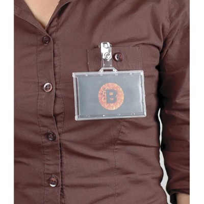 Dri Impacto Identificador em PVC rígido com mola Pack-100 Uni.