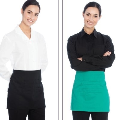 Avental curto Sarja 65% Poliester 35% Algodão 200 gr/m2