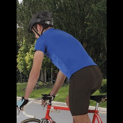 Calções Bicicleta 83% Poliamida, 17% Elastano