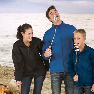 Casaco Criança Softshell  90% poliamida, 10% PU