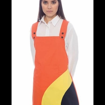 Avental senhora multicolor Canvas  65% Poliéster  35% Algodão 140 gr/m2