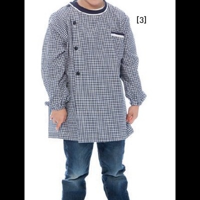 Bibe rapaz Xadrez 65% Poliester 35% Algodão 130 gr/m2