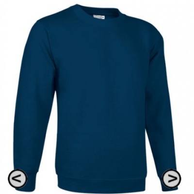 Sweatshirt 100% Algodão. Felpa cardada no interior 295 grs/m2.