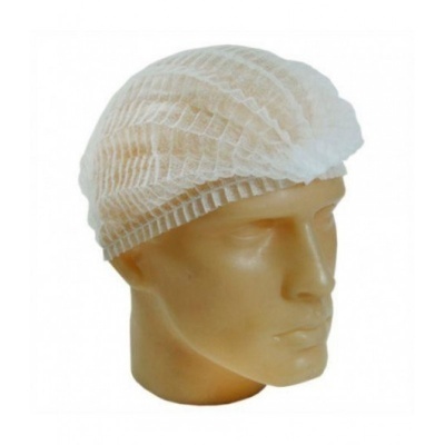 Touca descartável fabrico em 100% polipropileno. Pack 100