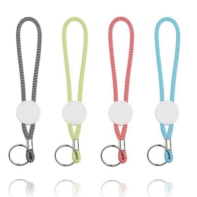 Porta-Chaves Tubular Tobby com Ajuste e Argola Pack 50