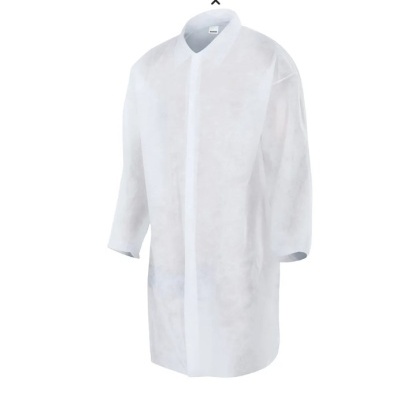 BATA DESCARTÁVEL TECIDO NÃO TECIDO. 100% POLIPROPILENO 40 GSM PACK 25 UNIDADES