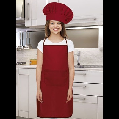 Avental criança 100% Poliester  150 grs/m2.