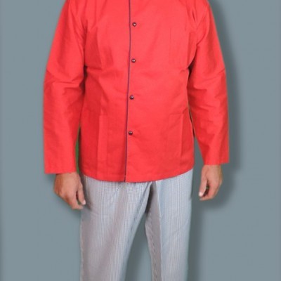 Jaleca Unissexo sarja 200 Grs 35% Poliester 35% Algodão