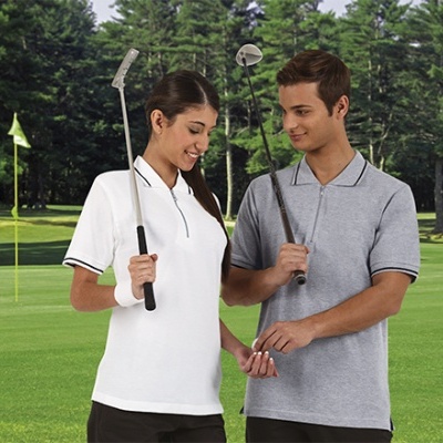 Polo Typed  100% Algodão Ring Spun. Malha Piqué 220 grs/m2