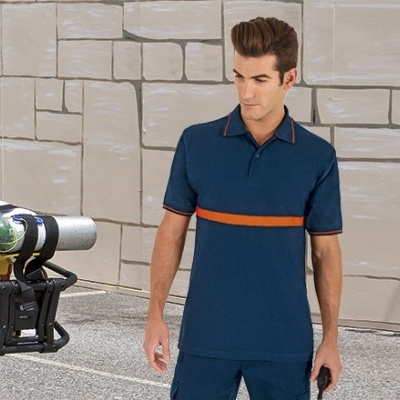 Polo Typed M/Curta 100% Algodão Ring Spun Malha Piqué 220 grs/m2