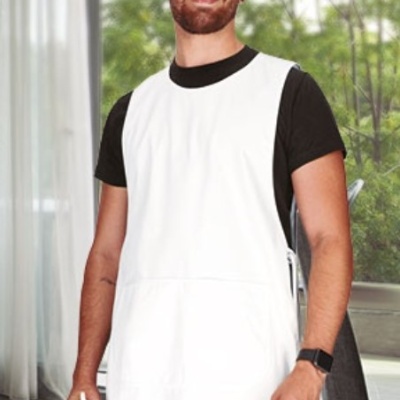 Babeiro unissexo 65% poliester 35% algodão