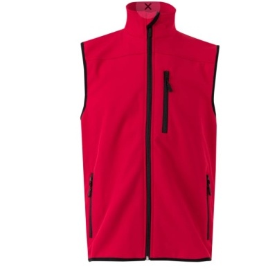 COLETE SOFTSHELL 94% POLIÉSTER - 6% ELASTANO. FORRO: 100% POLIÉSTER 280 GSM