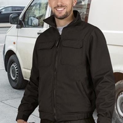 Casaco softshell multibolsos 90 %POLIAMIDA 10% ELASTANO