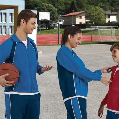 Casaco Desportivo Criança 100% Poliéster