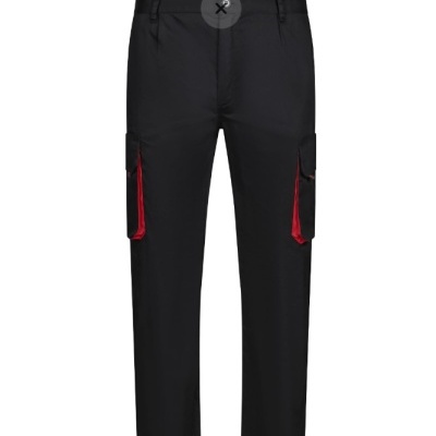 CALÇAS BICOLOR SARJA. 65% POLIÉSTER - 35% ALGODÃO 200 GSM