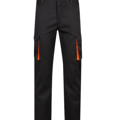 CALÇAS STRETCH BICOLOR STRETCH. 46% ALGODÃO - 38% EMET - 16% POLIÉSTER 240 GSM