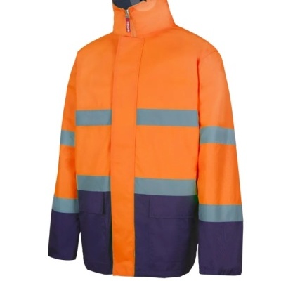 PARKA BICOLOR AV EXTERIOR: 100% POLIÉSTER COM RECUBRIMENTO DE POLIURETANO. FORRO: 100% POLIÉSTER. 190 GSM