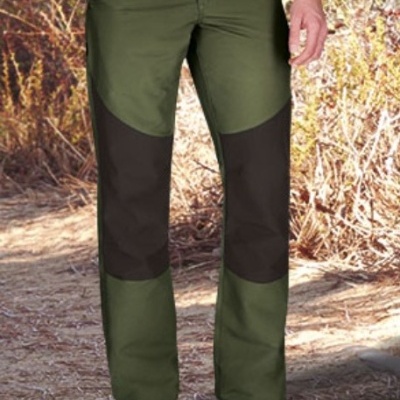 Calças de trekking bi-elásticas com desenho bicolor 50% Poliamida 40 Poliester 10% Elastano