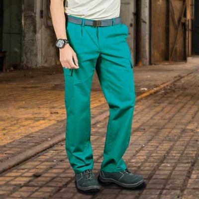 Calça 100% algodão sarja 250 grs/m2.