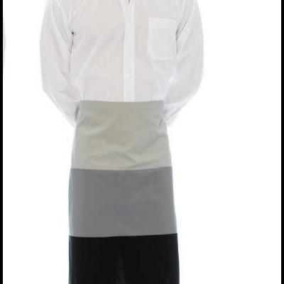 Avental cintura comprido unissexo Sarja 65% Poliester 35% Algodão 200 gr/m2