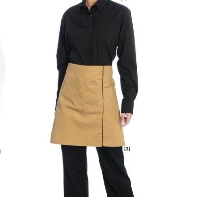 Avental Sarja Curto 65% Poliester 35% Algodão 200 gr/m2 Pack 6 unidades