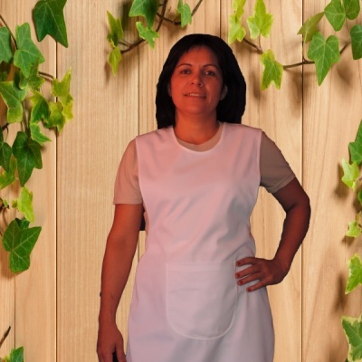 Avental Duplo Sarja 65% Poliester 35% Algodão