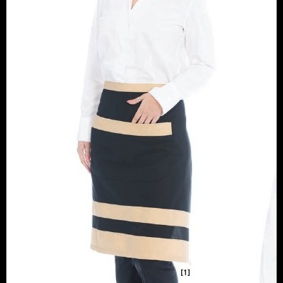 Avental unissexo Sarja 65% Poliester 35% Algodão 200 gr/m2 Pack 6 unidades