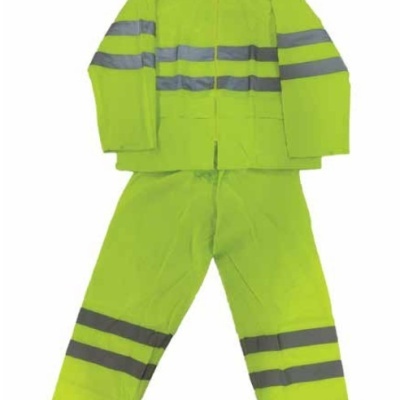 Fato de Chuva Alta visibilidade, EN ISO 20471:2013 classe 3