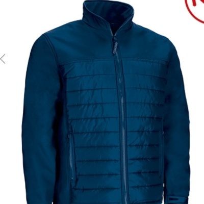 Casaco acolchoado com bolsos 400Grs. 100% Poliester