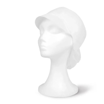 TOUCA DESCARTÁVEL TECIDO NÃO TECIDO. 100% POLIPROPILENO 80 GSM PACK 100 UNIDADES