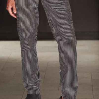 Calças de cozinha 65% poliester 35% algodão